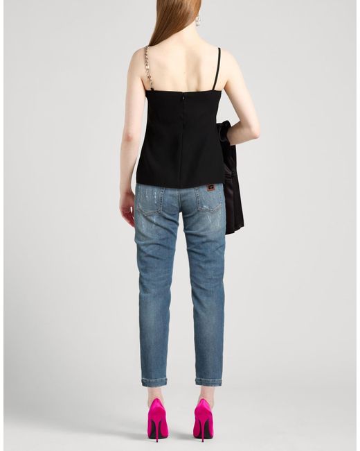 Dolce & Gabbana Blue Mid- Slim-Fit Jeans