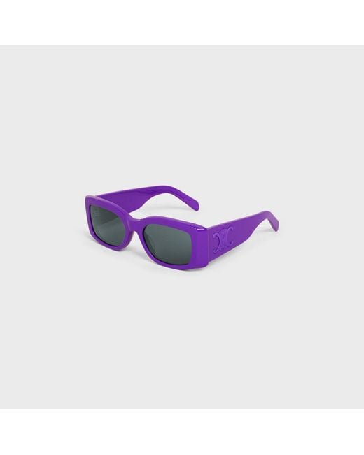 Céline Purple Triomphe Xl 01 Sunglasses