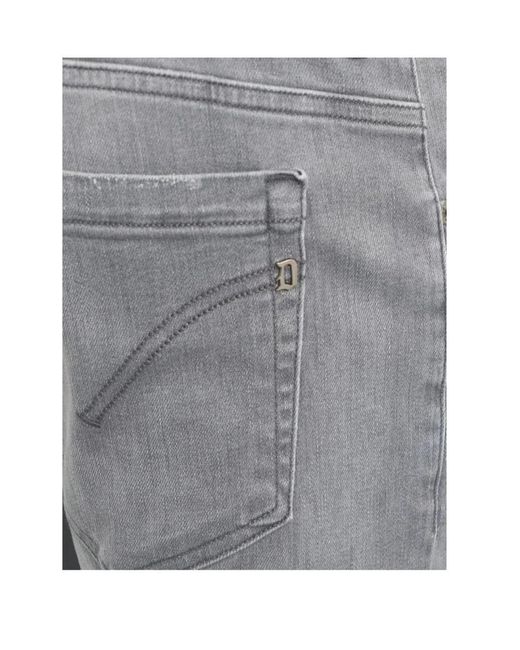 Dondup Gray Five-Pockets Jeans for men