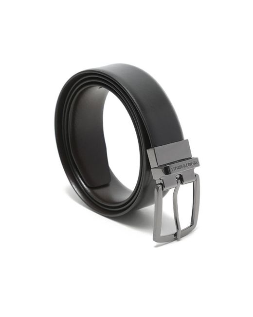 Emporio Armani Multicolor Logo Engraved Buckle Belt for men