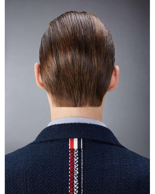 Thom Browne Blue Striped Blazer Jacket for men