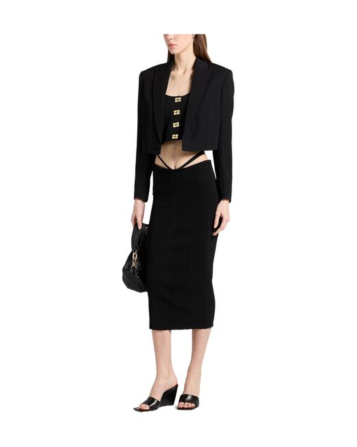 Jacquemus Black Midi Skirts