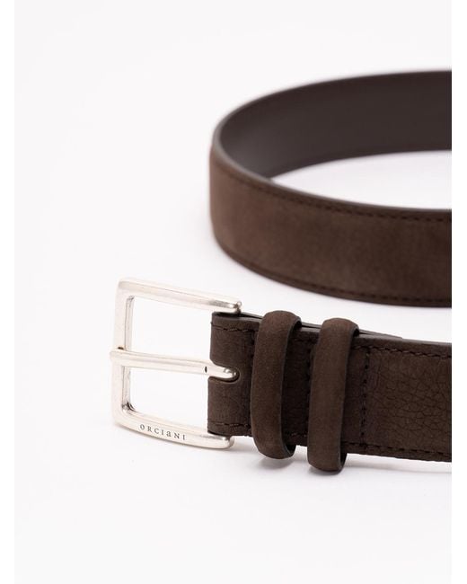 Orciani White Nabucco Belt for men