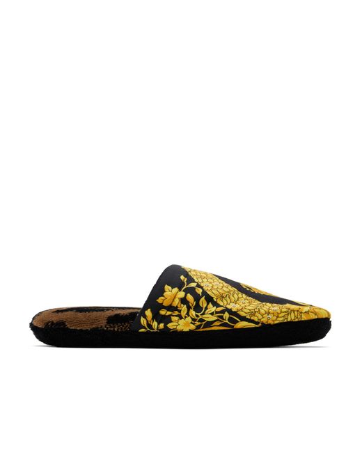 Versace Multicolor Open-Heeled Slippers for men