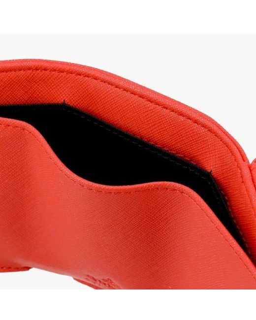 Vivienne Westwood Red Tri-Fold Wallet
