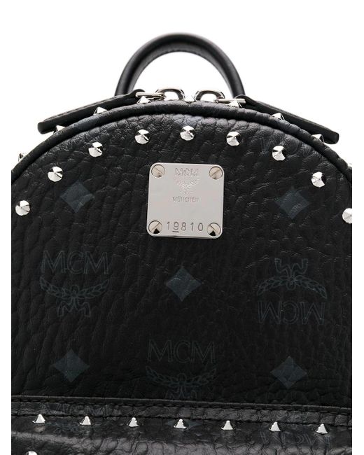 MCM Black Trilogie Stark Backpack