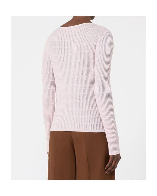 Max Mara Pink Studio Mstpedone Knitted Jumper