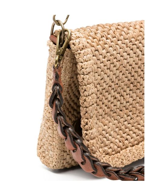 IBELIV Multicolor Raffia Tote Bag