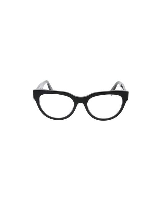 BVLGARI Black Bulgari Butterfly Frame Glasses