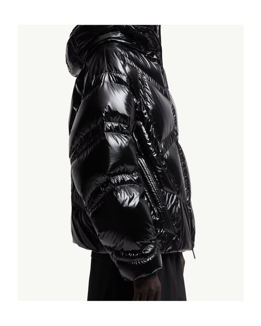Moncler Black X Aap Rocky Bahianinha Hooded Short Down Jacket for men