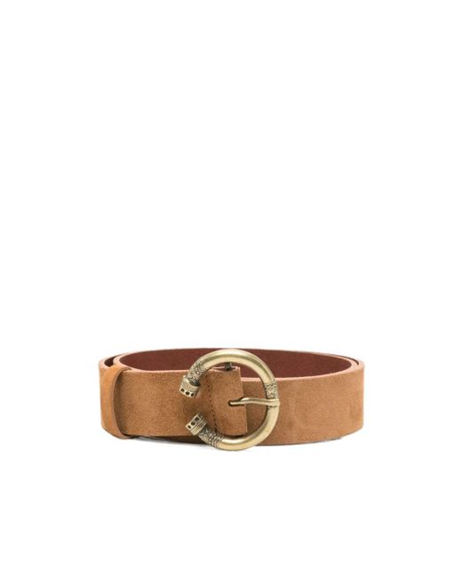 Ba&sh Brown Buckle Belt