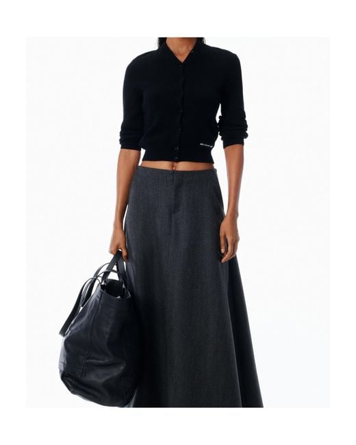 Alexander Wang Blue Wool Blend Cardigan