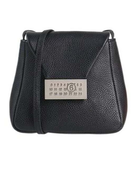 MM6 by Maison Margiela Black Across-Body Bags