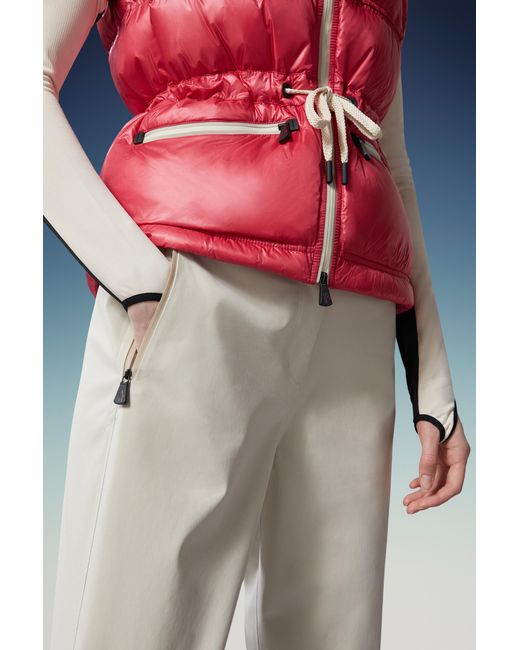 Moncler Red Arolles Down Gilet