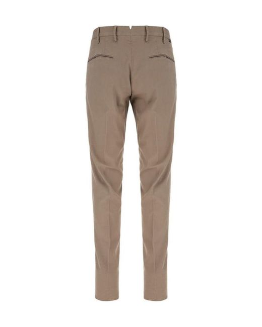 Incotex Gray Tailored Trousers for men