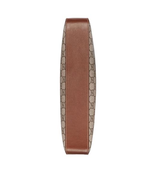 Gucci Brown Large Padlock Shoulder Bag