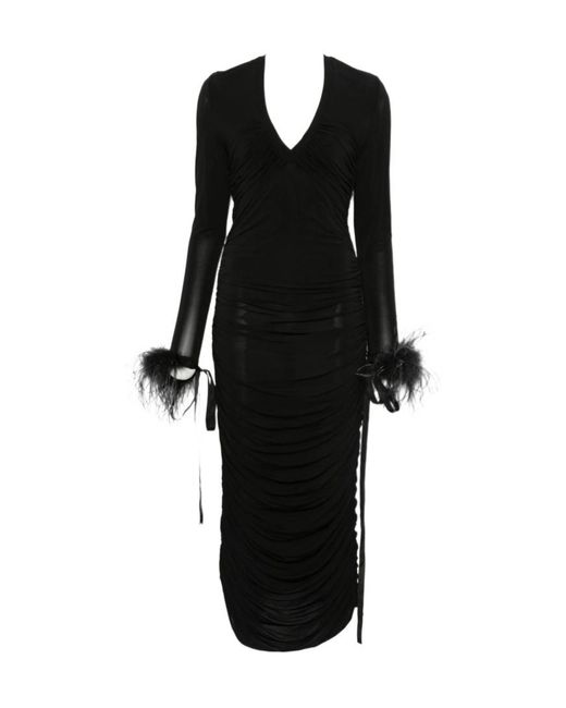 Pinko Black Midi Dress