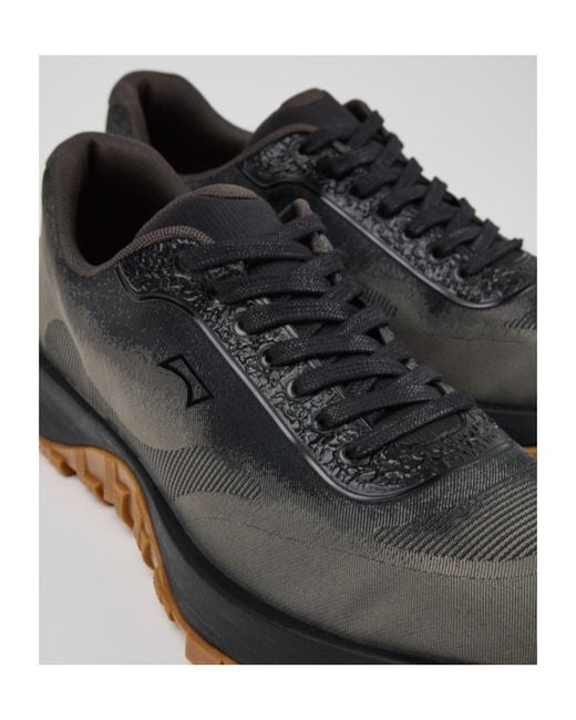 Camper Black Drift Trail Mesh Low-Top Sneakers for men