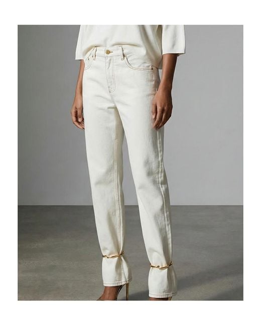 DARKPARK White Belt Loop Jeans