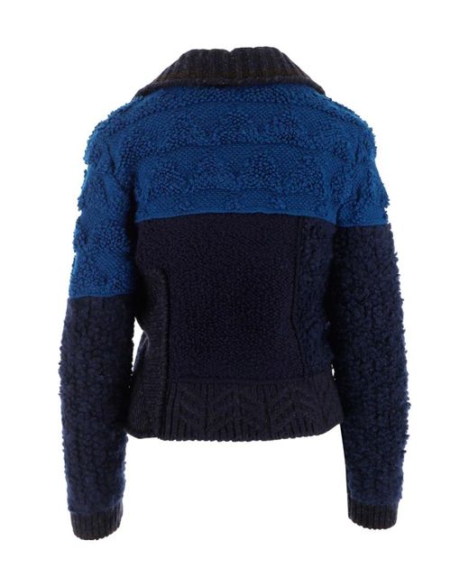 Bottega Veneta Blue Wool Pullover