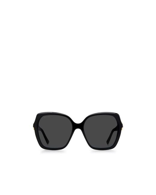 Jimmy Choo Black Eyewear Square Frame Sunglasses