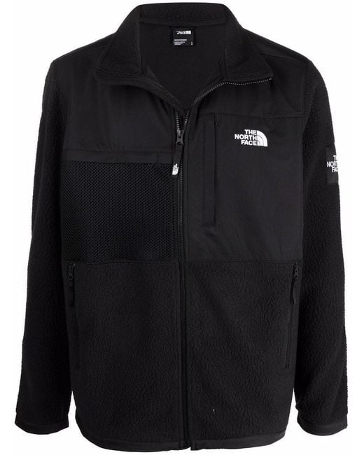The North Face Black Logo Embroidered Casual Jacket for men