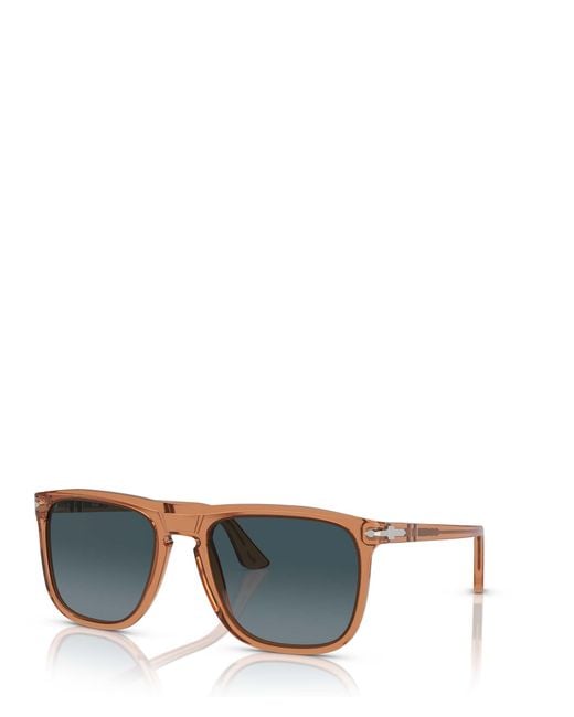 Persol Blue Po3336S Square Sunglasses for men