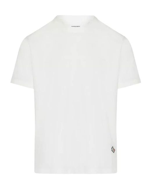 Bottega Veneta White Relaxed Fit Jersey T-Shirt for men