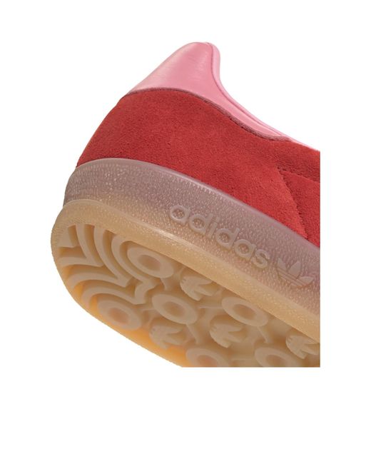 Adidas Originals Red Gazelle Indoor Low-Top Sneakers