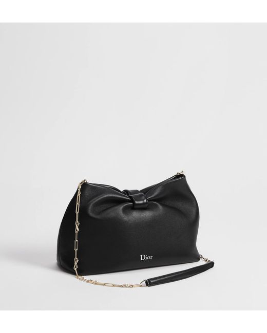 Dior Black Small Bow Bag