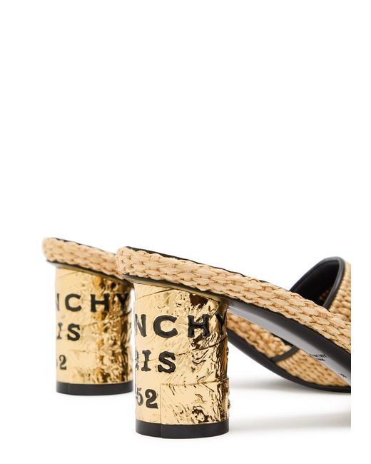 Givenchy Natural Metallic Finish High Heels