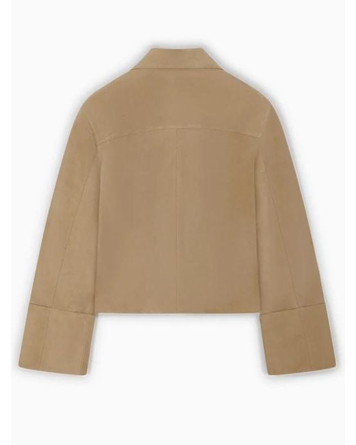 Loewe Natural Long Sleeve Leather Jacket