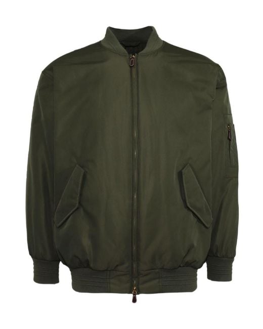 Loro Piana Green Pilot Casual Jacket