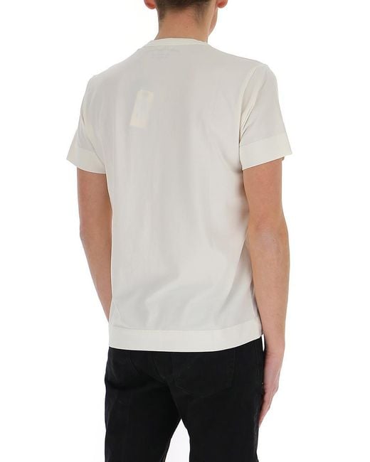 Original Vintage Style Gray Chest Pocket T-Shirt for men