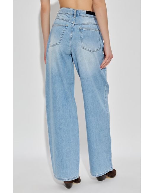 IRO Blue Jeans With Belt Loops