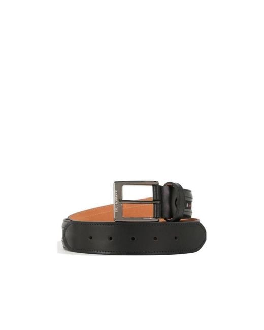 Paul & Shark White Logo Belt