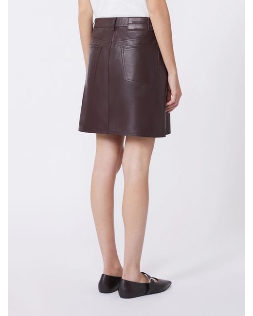 Weekend by Maxmara Purple Flared Skirt