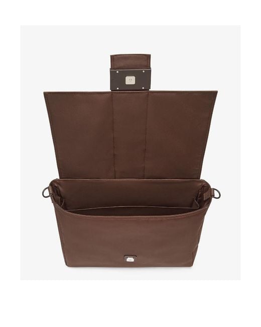 Fendi Brown Baguette Large Messenger Bag for men
