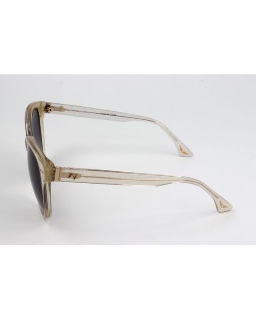Zadig & Voltaire Blue Cat Eye Frame Sunglasses for men