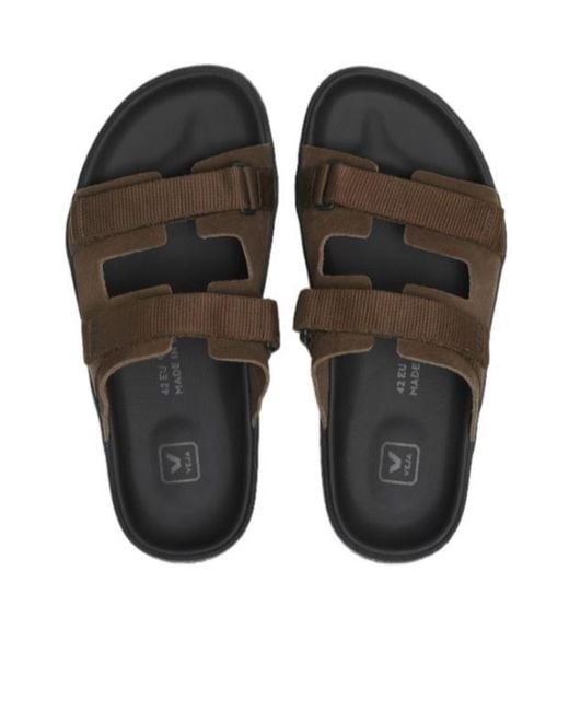Veja Brown Arpoador Sandals for men
