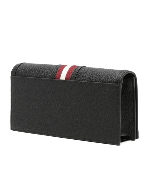 Bally Black Flap Shoulder Bag