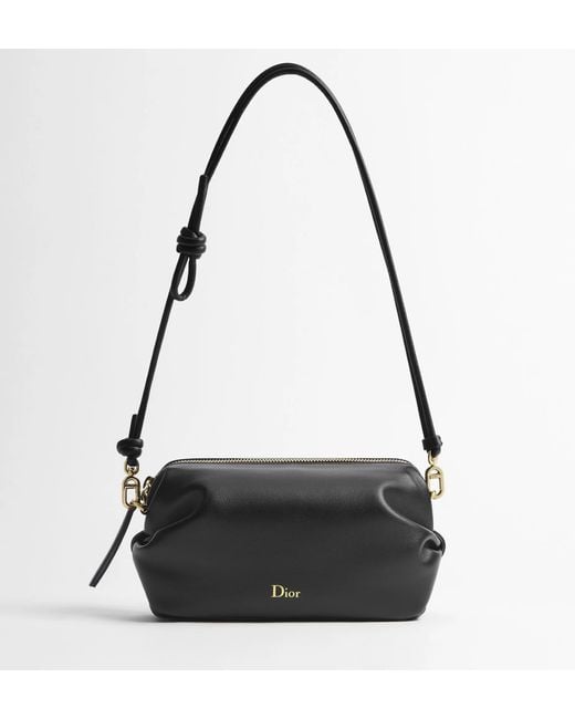 Dior Black Bow Pouch
