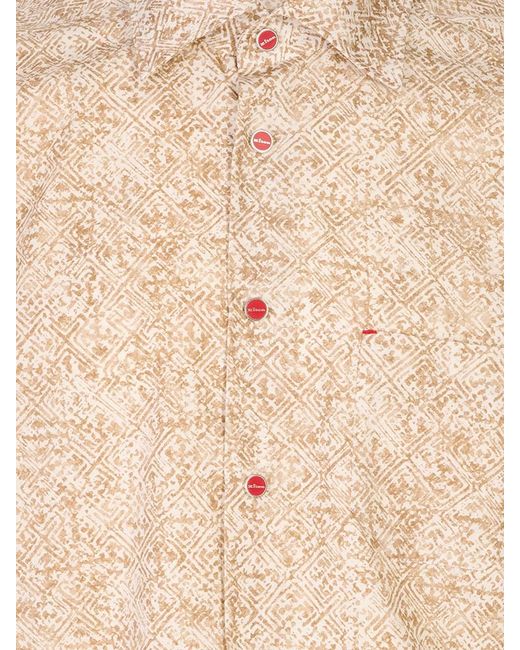 Kiton Natural Long-Sleeved Shirt for men