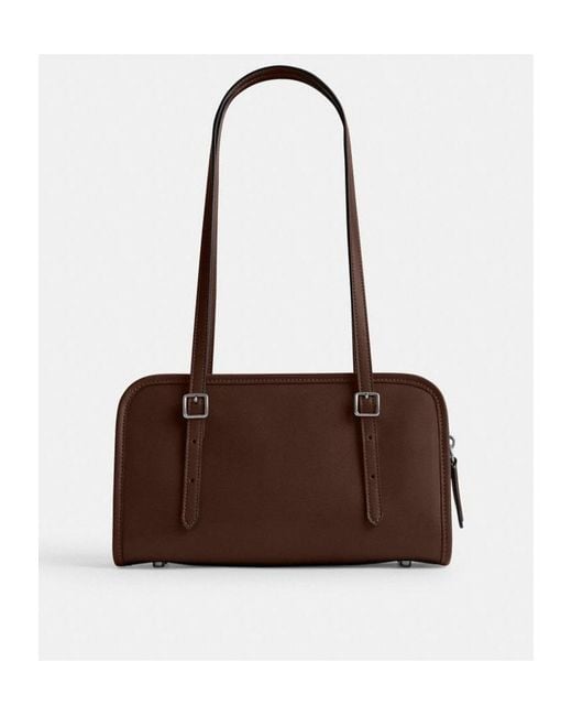 COACH Brown Swing Tote Bag