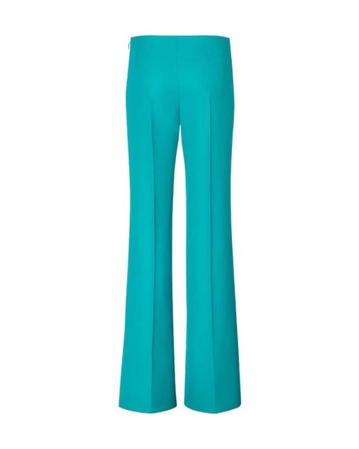 Fendi Blue Elevated Mini Trousers For