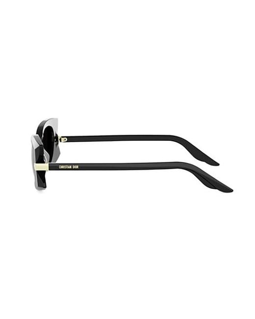 Dior White Eyewear Butterfly Frame Sunglasses