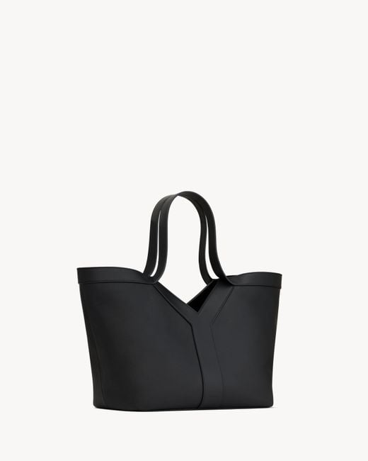 Saint Laurent Black Y Small Tote Bag