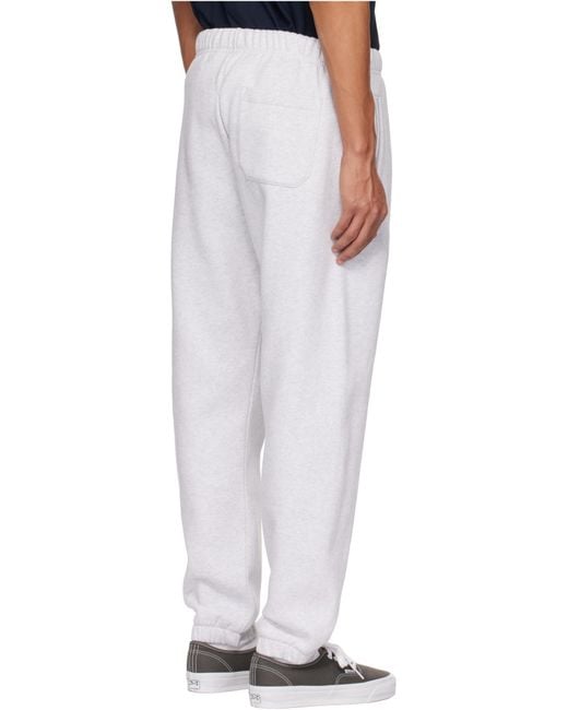 Carhartt White Chase Track Pants for men