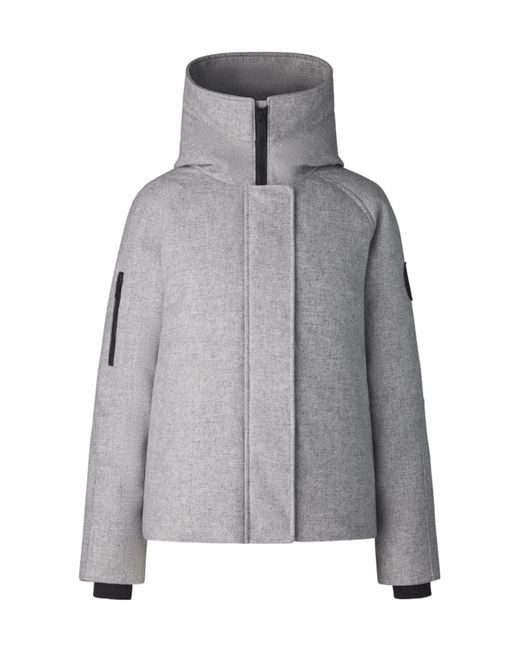 Canada Goose Gray Everleigh Bomber Jacket