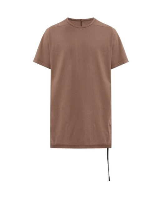 Rick Owens Brown Level T Longline T-Shirt for men
